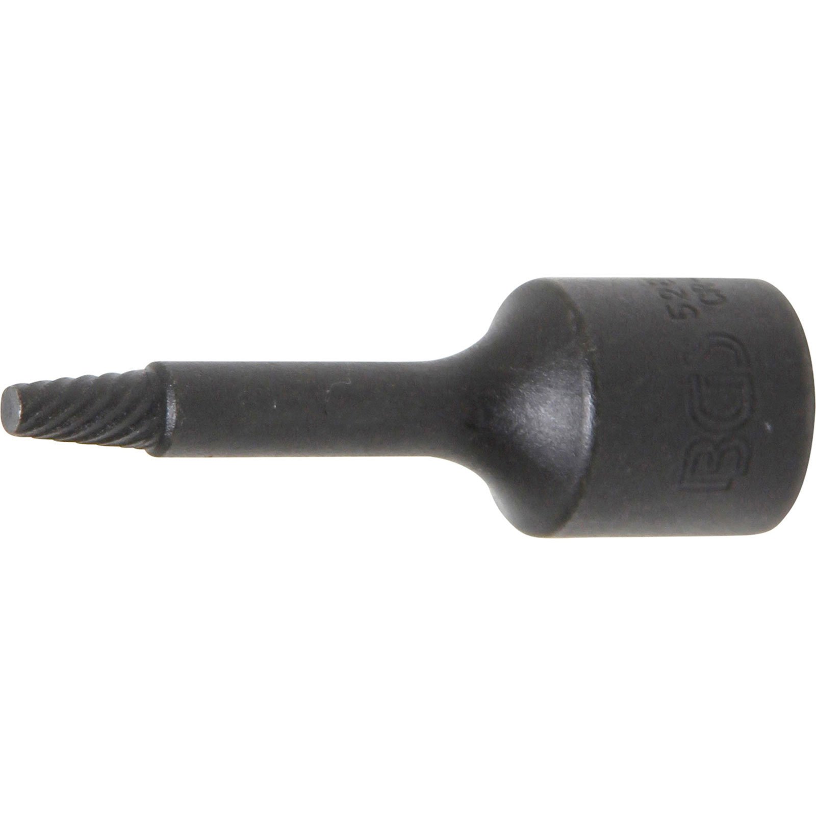 BGS Spiral-Profil-Steckschlüssel-Einsatz / Schraubenausdreher Antrieb Innenvierkant 10 mm (3/8") 4 mm - 5281-4