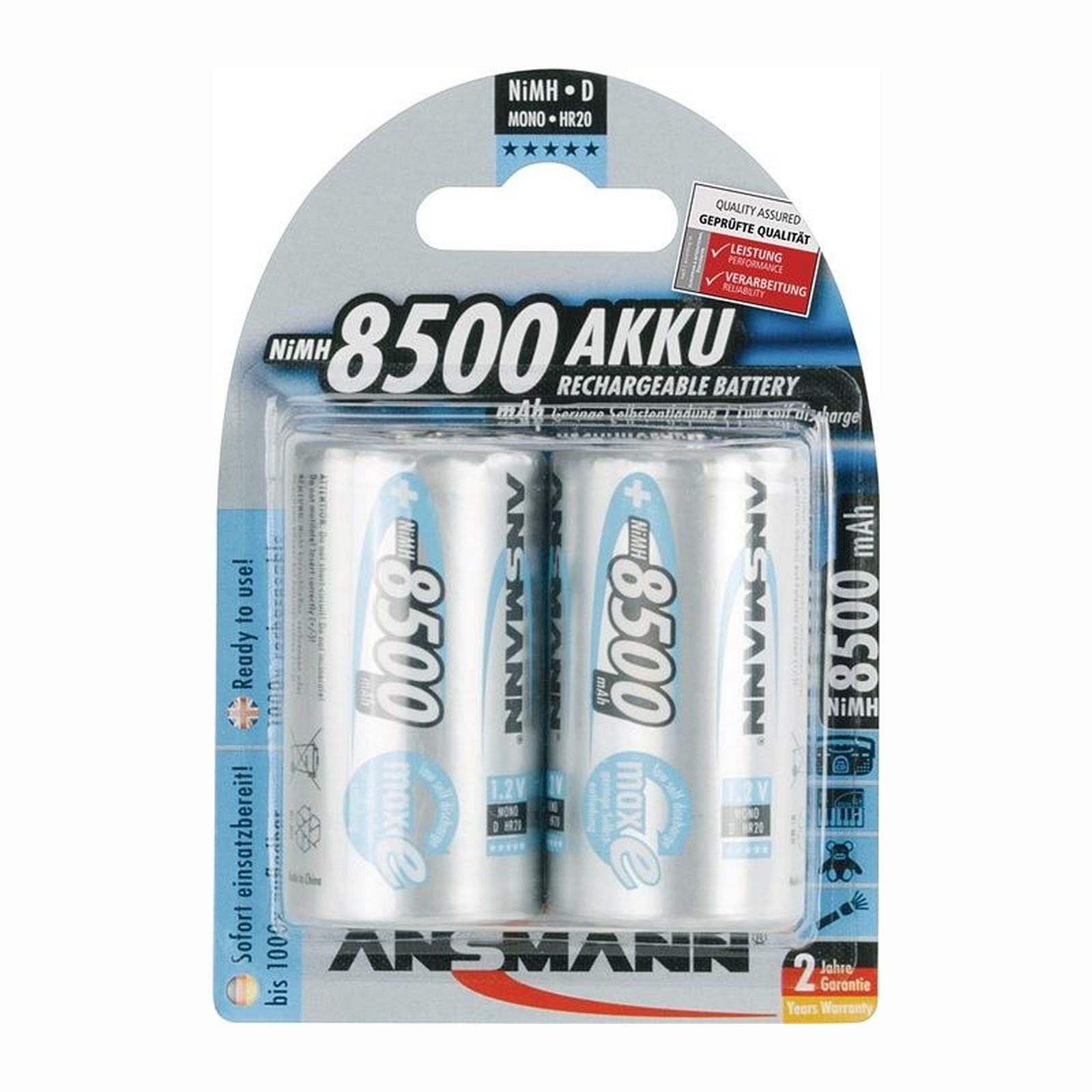 ANSMANN Akkuzelle maxE 1,2 V 8500 mAh - 5035362