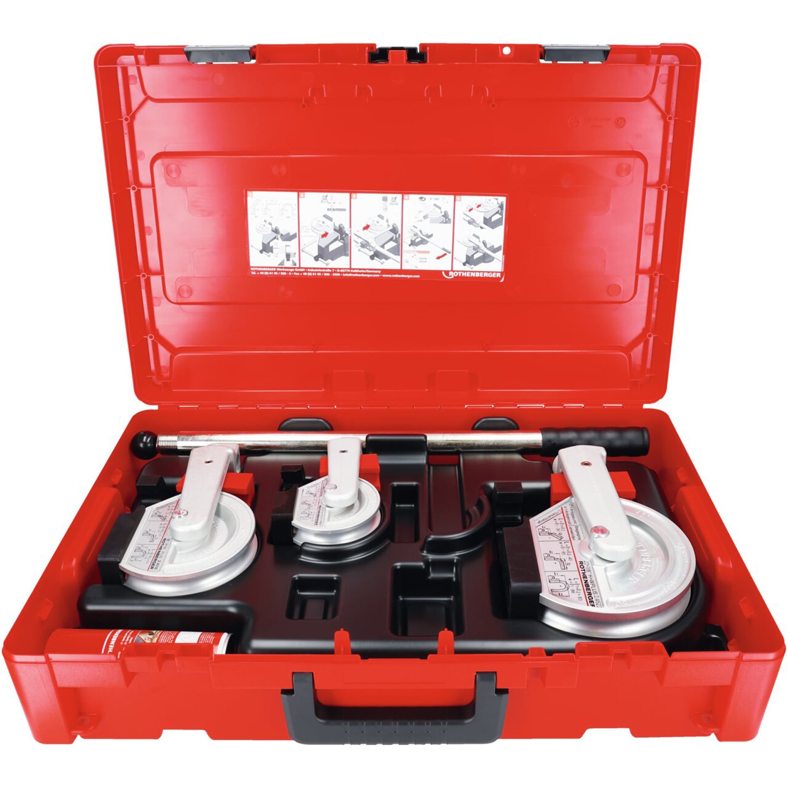 ROTHENBERGER ROBEND H+W PLUS Set, 15-18-22mm - 24505