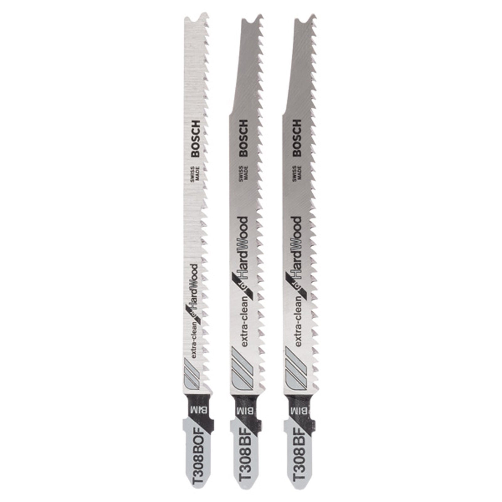 Bosch Stichsägeblatt-Set Einnockenschaft T 308 BF (2x); T 308 BOF 3-tlg. - 2609256A13