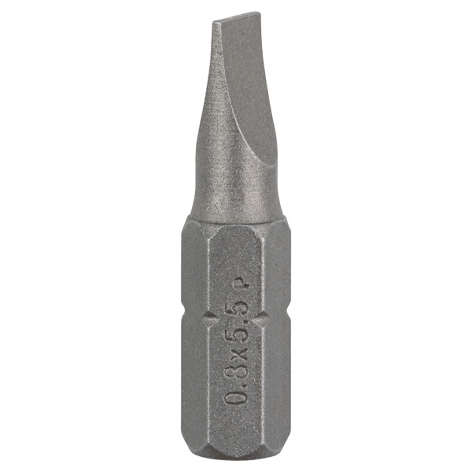 Bosch Schrauberbit Standard für Längsschlitzschrauben (S) Schlitz S 0,8 x 5,5 - 2609255909