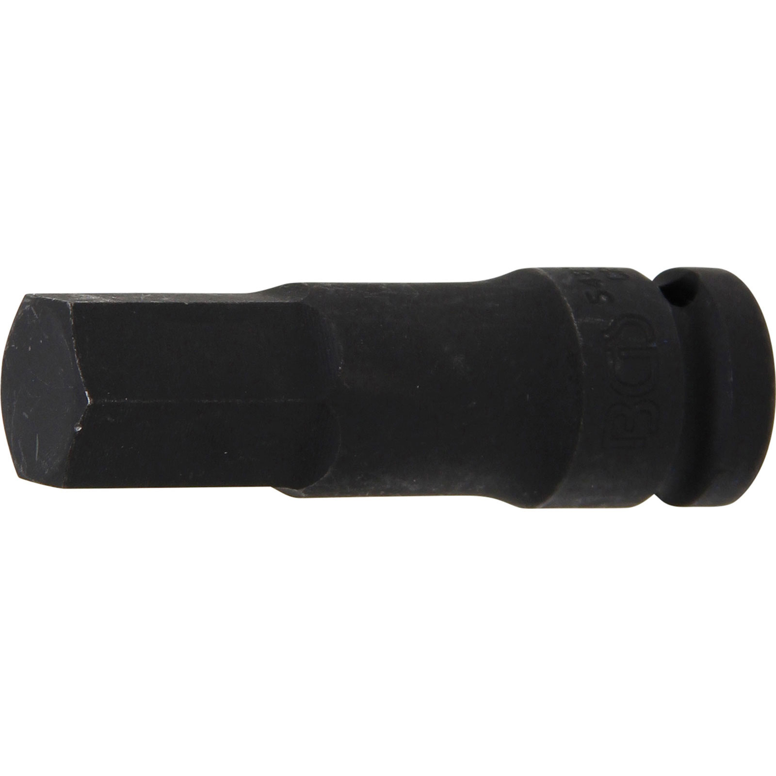 BGS Kraft-Bit-Einsatz Antrieb Innenvierkant 12,5 mm (1/2") Innensechskant 19 mm - 5481-M19