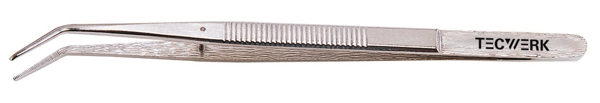 Collegepinzette Gesamt-L.155mm geb.vern.TECWERK