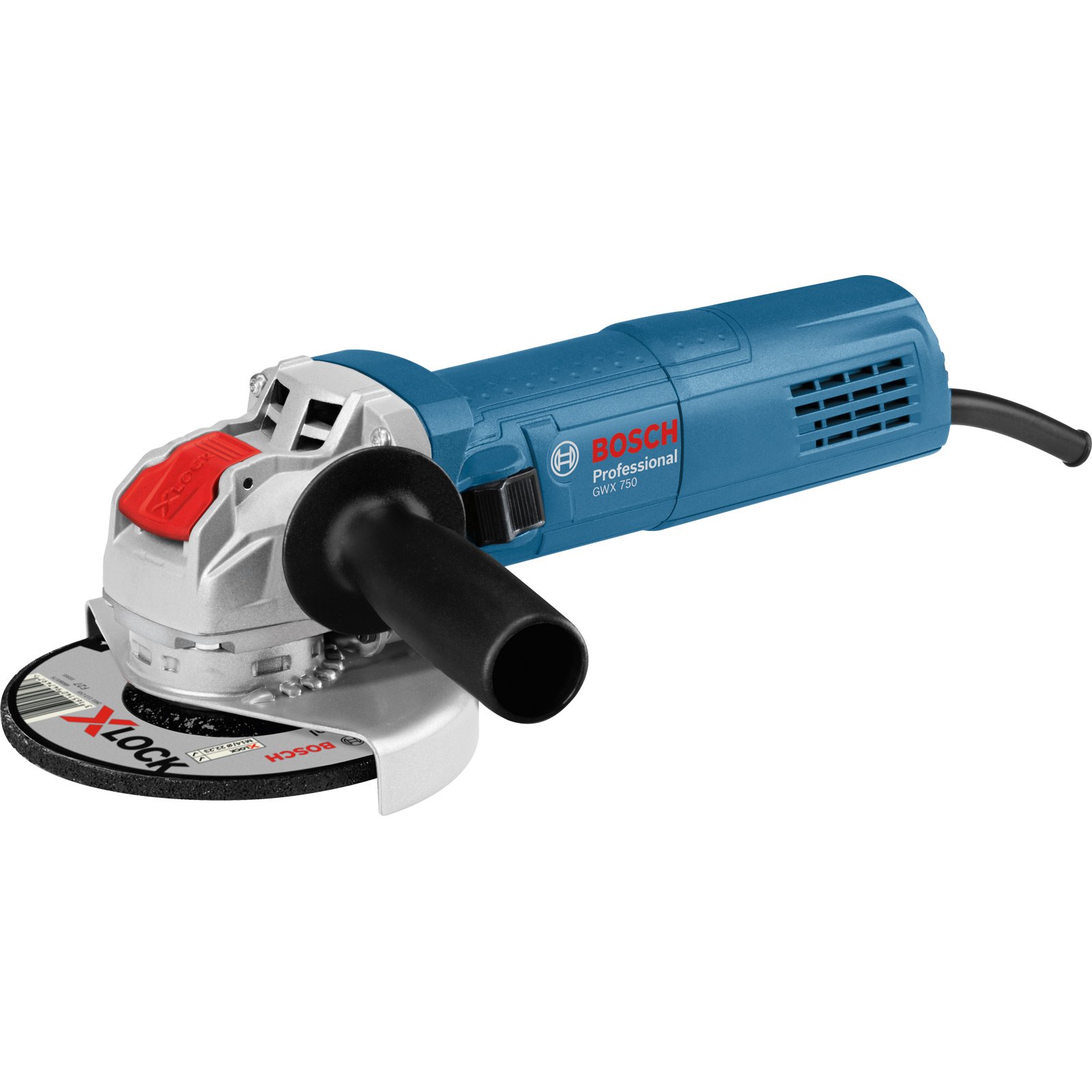 Bosch Winkelschleifer GWX 750-125 Ø 125 mm 750 W mit X-LOCK - 06017C9100