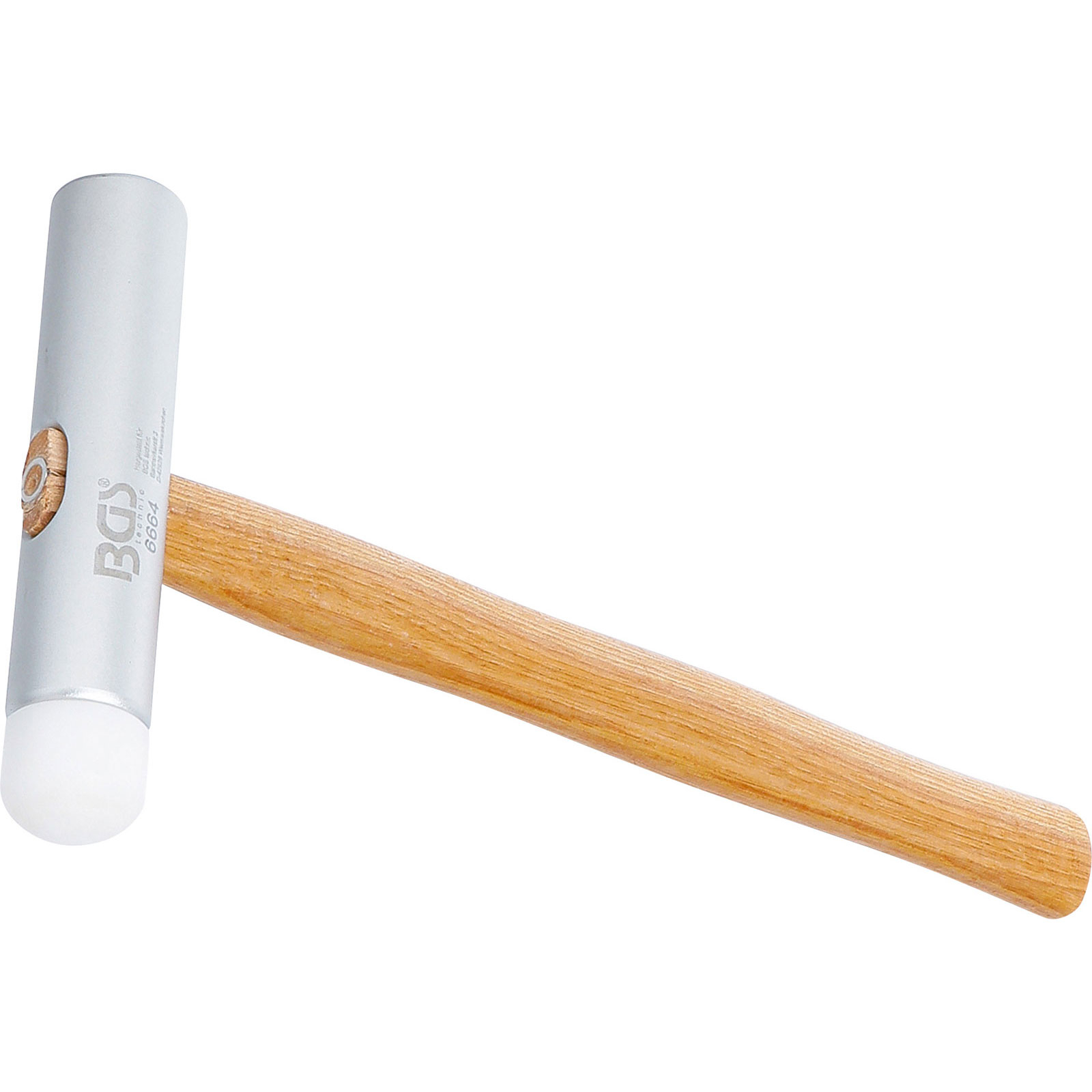 BGS Aluminium-Kunststoffhammer extra langer Kopf Ø 30 mm 300 g - 6664