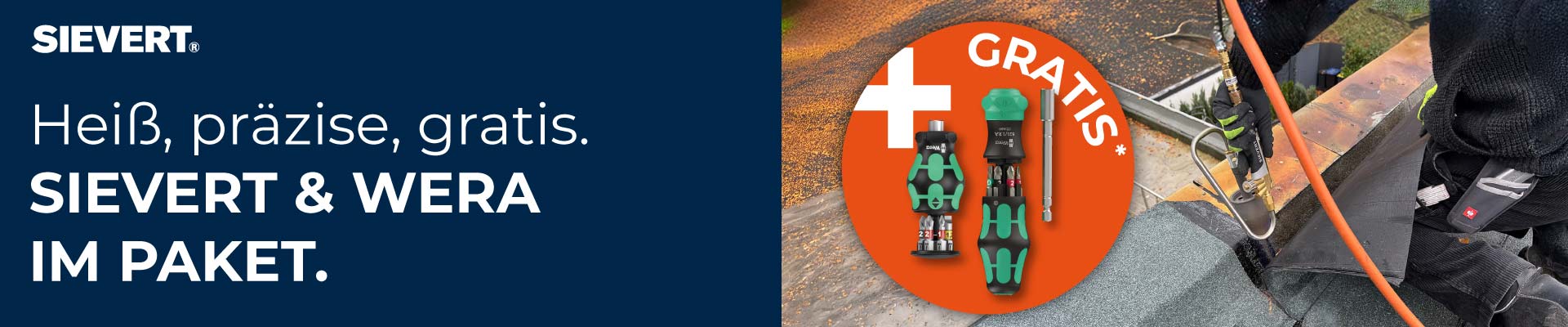 SIEVERT Gratis Werkzeug Aktion bei Werkzeugstore24