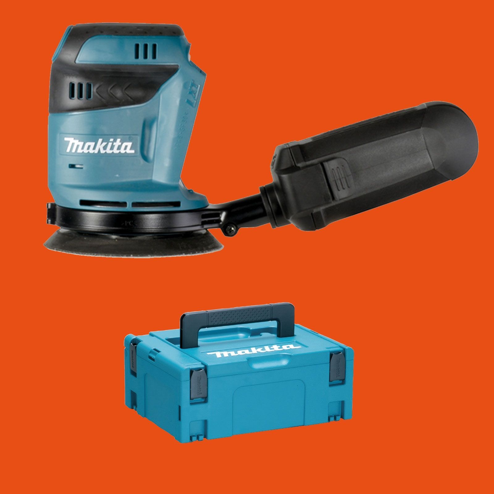 Makita DBO180ZJ Akku-Exzenterschleifer 18 V Solo im Makpac