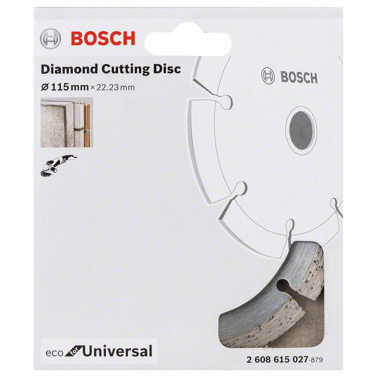 Bosch Diamanttrennscheibe Eco For Universal Ø 115 mm - 2608615027