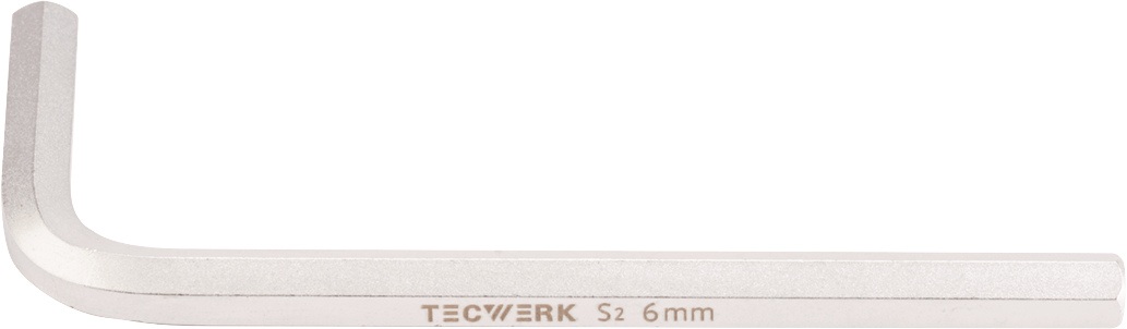 Sechskantwinkelschraubendreher SW 6mm kurz 90x32mm TECWERK