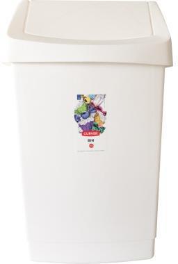 Curver Abfalleimer Click-It 10001684 50l weiß