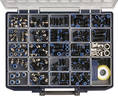 Riegler Sortimentsbox Schnellsteckverbindungen Blaue Serie - 109907