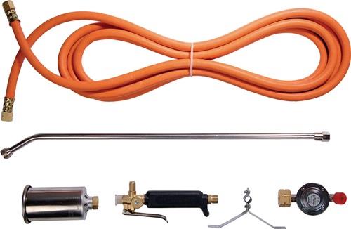 GCE KAYSER Propananwärmbrennerset mit Druckminderer manuelle Zündung - 41635NW