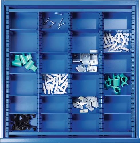 Schubladenunterteilungsmaterial BK 600 Fronthöhe 100 mm - NW9000427009