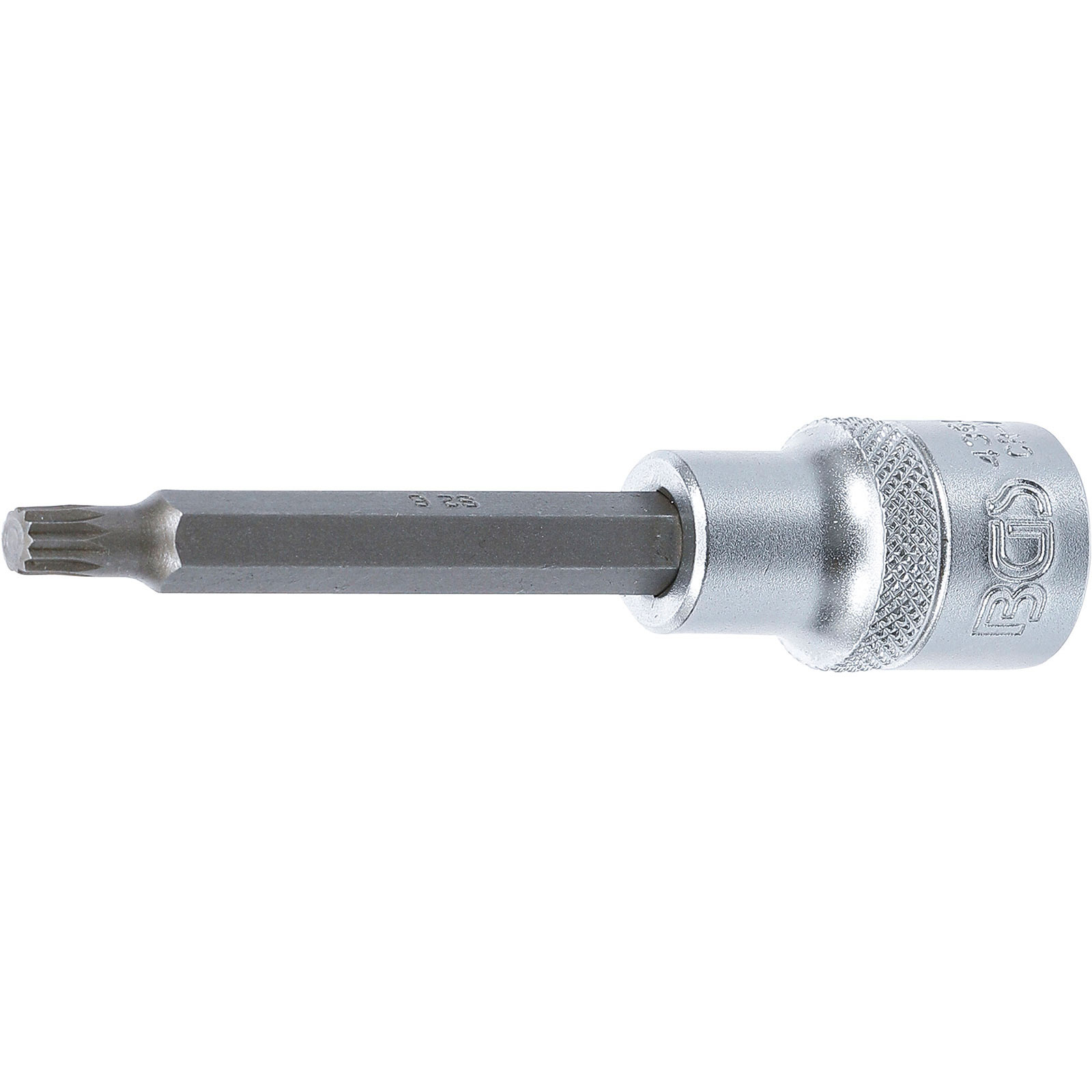 BGS Bit-Einsatz Länge 100 mm Antrieb Innenvierkant 12,5 mm (1/2") Innenvielzahn (für XZN) M6 - 4360