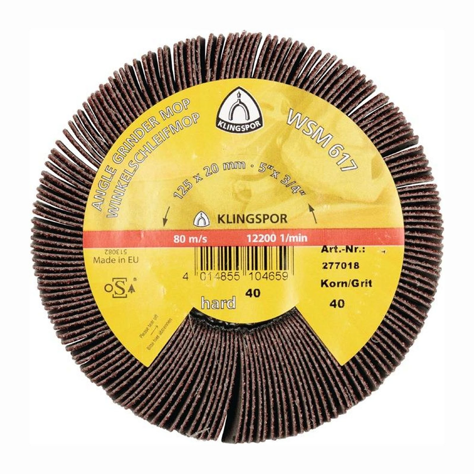 KLINGSPOR Winkelfächerschleifer WSM 617