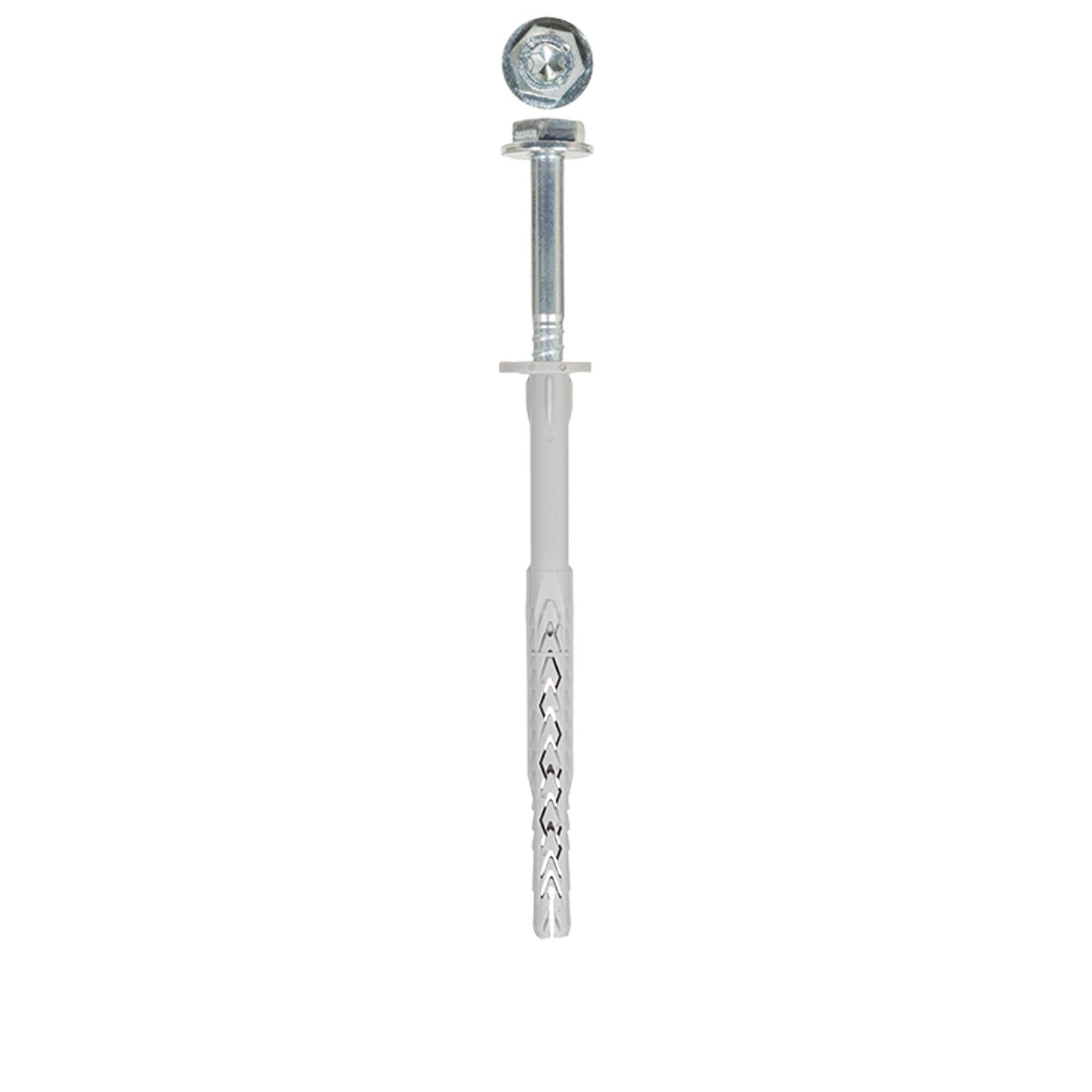 Fischer 50x Langschaftdübel SXRL 10 x 180 mm T mit Sicherheitsschraube - 522704