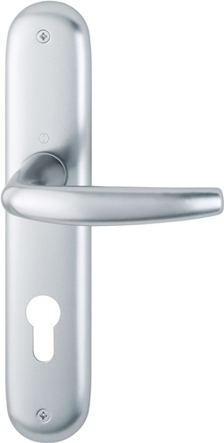 HOPPE Langschildgarnitur Atlanta 1530/273P Alu.F1 PZ 72mm DIN L/R - 2791598