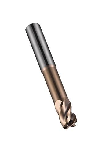 Schaftfräser S524 D.6mm R.0,3mm Gesamt-L.75mm Schneiden-L.10mm