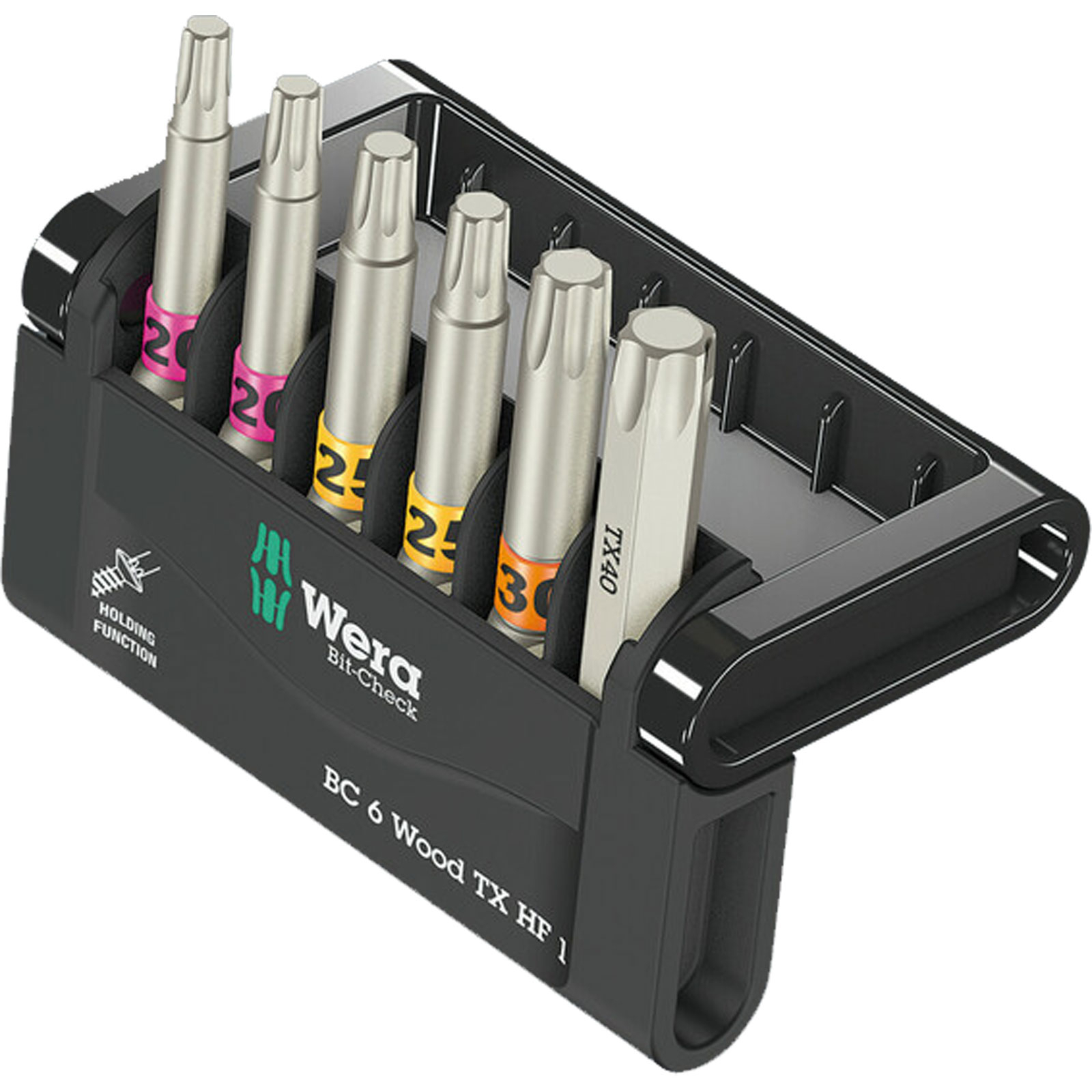 Wera Bit-Check 6 Wood TX HF 1 SB - 05073639001