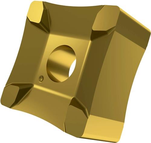Scarfing-Schneideinsatz ISO SNMX 15-R40:6640 Radius 40mm MT-CVD beschicht. Gold