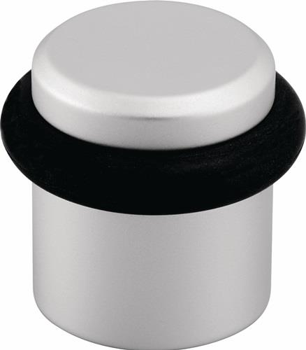 hermeta Bodentürpuffer 4735 D.39mm H.36mm Alu.silberf.ma elox.Dübelmontage - 4735-11E