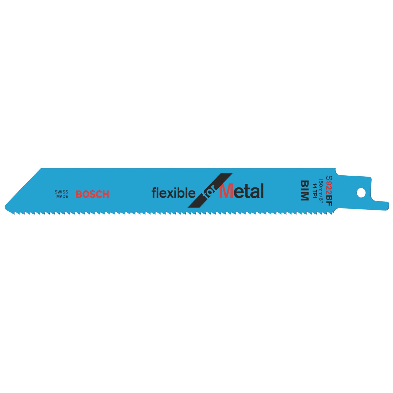 Bosch 5x Säbelsägeblatt S 922 BF Flexible for Metal - 2608656014