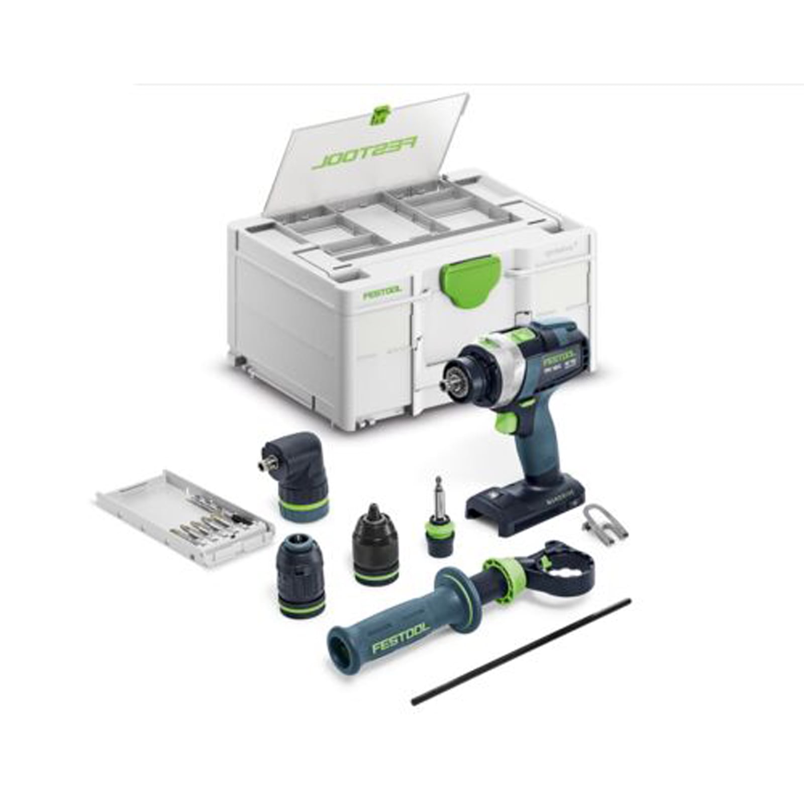 Festool Akku-Schlagbohrschrauber QUADRIVE TPC 18/4 Basic-Set/XL - 578832