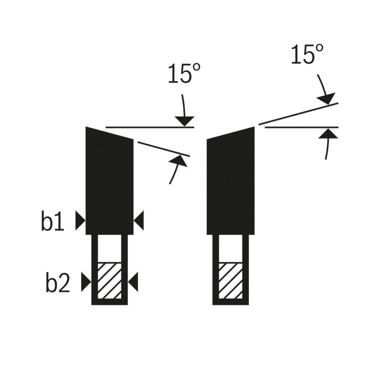 Bosch Expert for Wood Kreissägeblatt, 168x20x1.8/1.2 mm, 16 Zähne - 2608901874