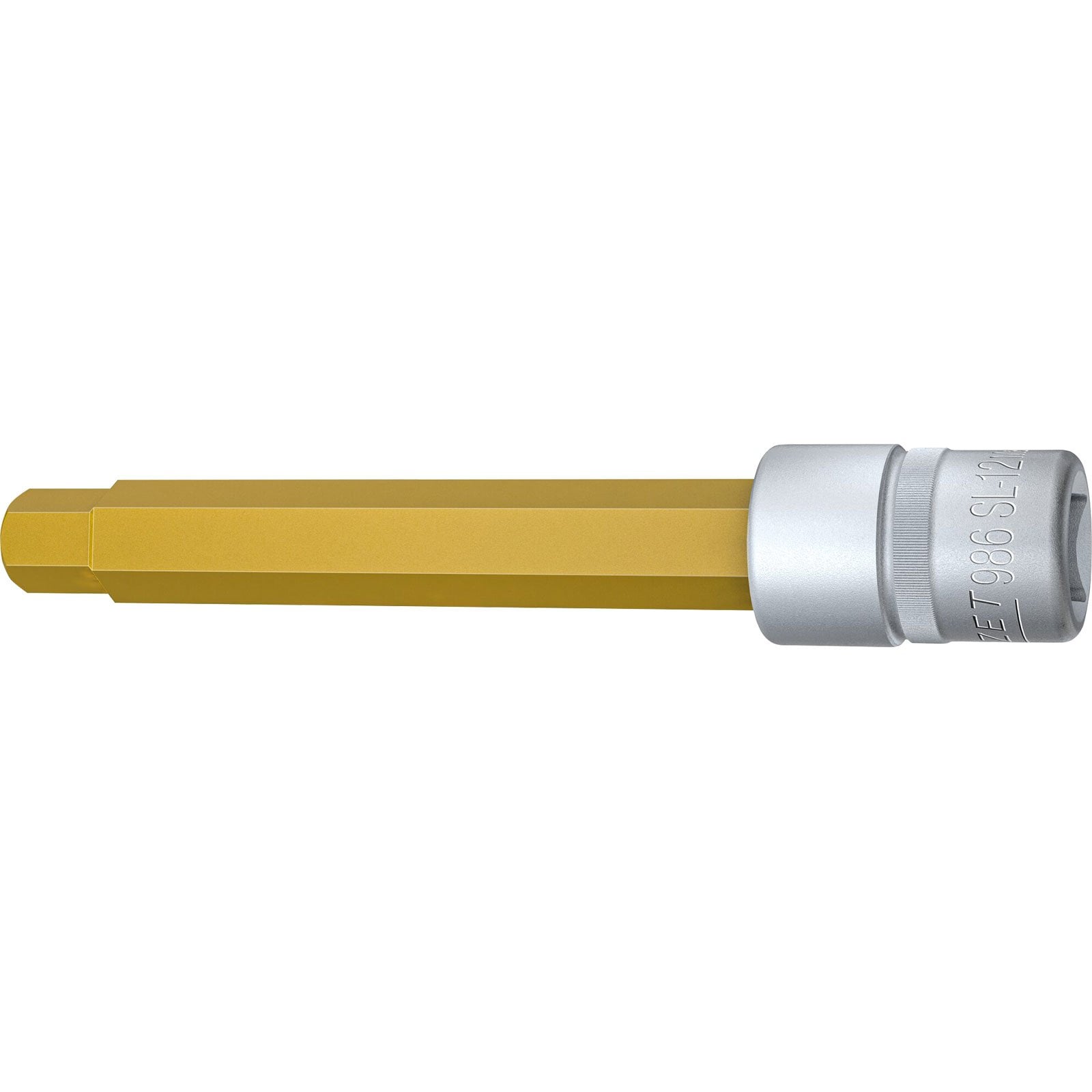 Hazet Steckschlüsseleinsatz 986SL 1/2" Innen-6-kant SW 12 mm L 140 mm - 986SL-12