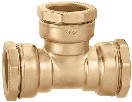 CA T-Verschraubung 20 mm, für PE-Kunststoffrohr