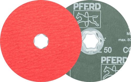 Fiberscheibe COMBICLICK CO-COOL D.125mm K.50 INOX/Alu.Keramikkorn PFERD