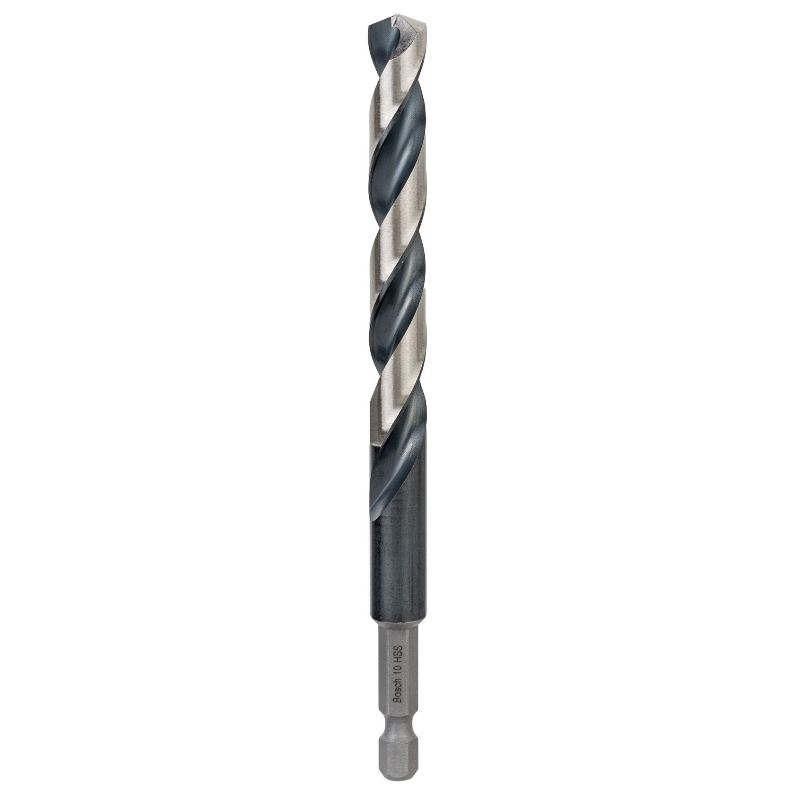 Bosch 1x HSS Spiralbohrer Impact Control mit Sechskantschaft 10 x 87 x 133 mm - 2608577063