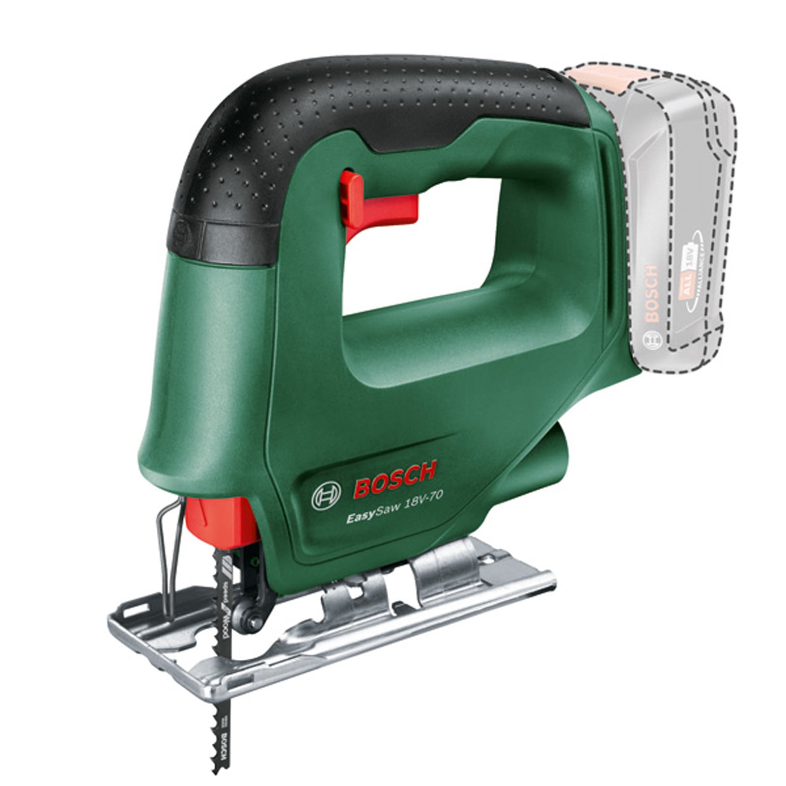 Bosch Akku-Stichsäge EasySaw 18V-70