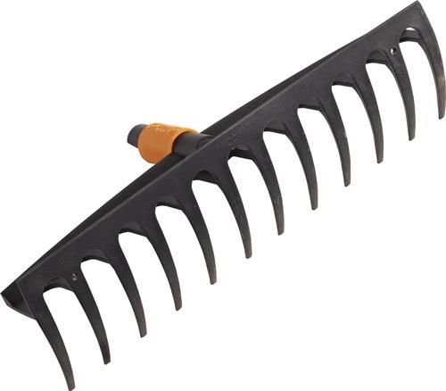 FISKARS Kunststoffrechen QuikFit Arbeits-B.410mm 12 Zinken - 1000643