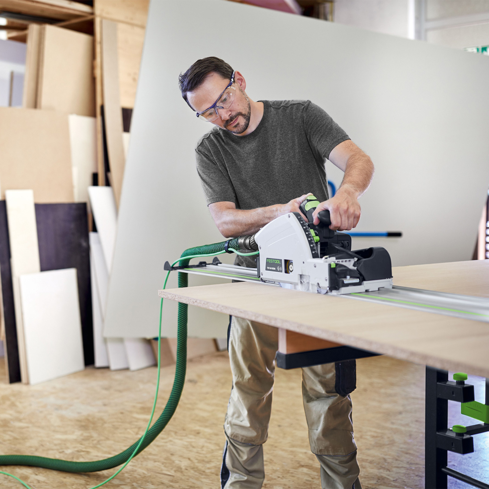 Festool Vorritzer-Tauchsäge TSV 60 KEBQ-Plus im Systainer - 576730