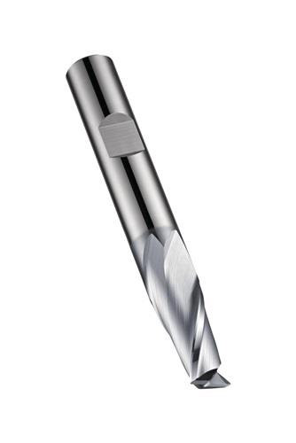 Langlochfräser HM AlCrN Nenn-D. 5mm Z.2