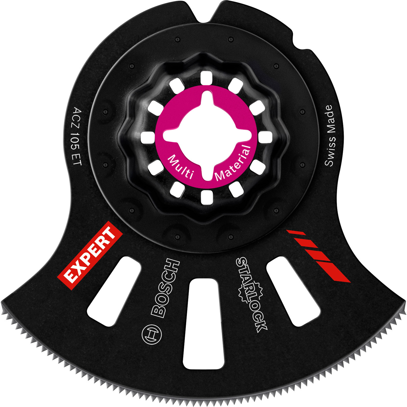 Bosch Expert MultiMaterial Segmentsägeblatt ACZ 105 ET Blatt für Multifunktionswerkzeuge