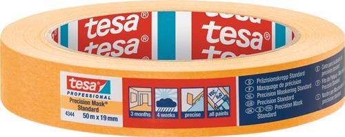 Tesa Präzisionskrepp 4344 Standard glatt 19 mm - 04344-00004-00