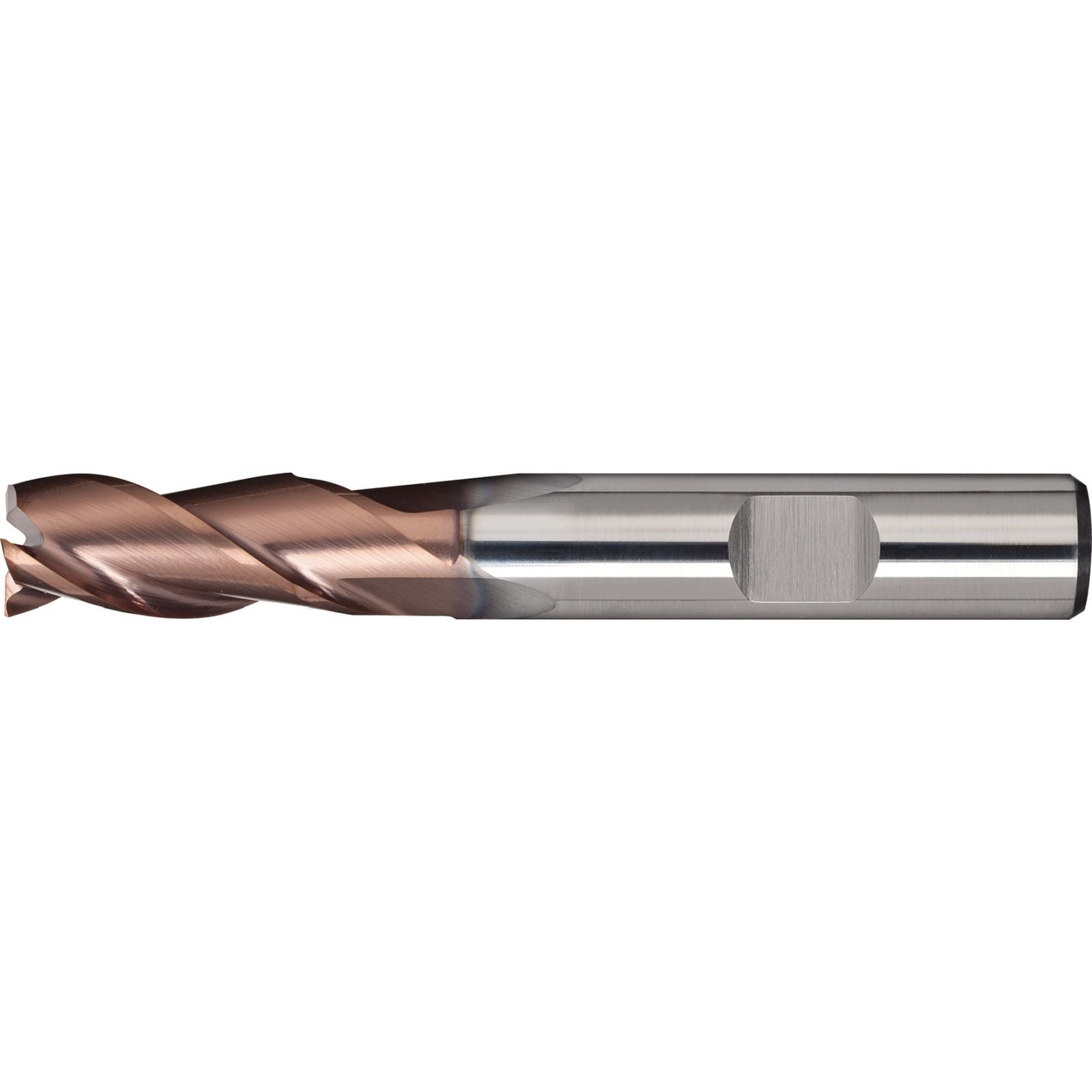 Bohrnutenfräser DIN 6527L TypN D.8mm VHM TiAlN HB Z.3 lang TECWERK