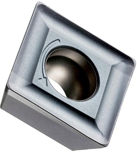 Fräswendeschneidplatte ISO SOMT 09T308-M:M8340 D.3,5mm PVD beschichtet Gold