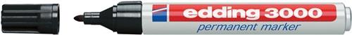 edding Permanentmarker 3300 schwarz Strichbreite 1-5 mm - 4-3300001