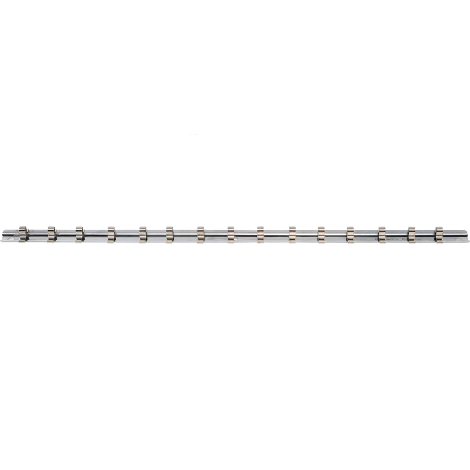 BGS Aufsteckschiene mit 15 Clips 6,3 mm (1/4") - 2120