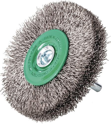 Rundbürste D.50mm Drahtstärke 0,2mm VA 11mm 15000min-¹ 10