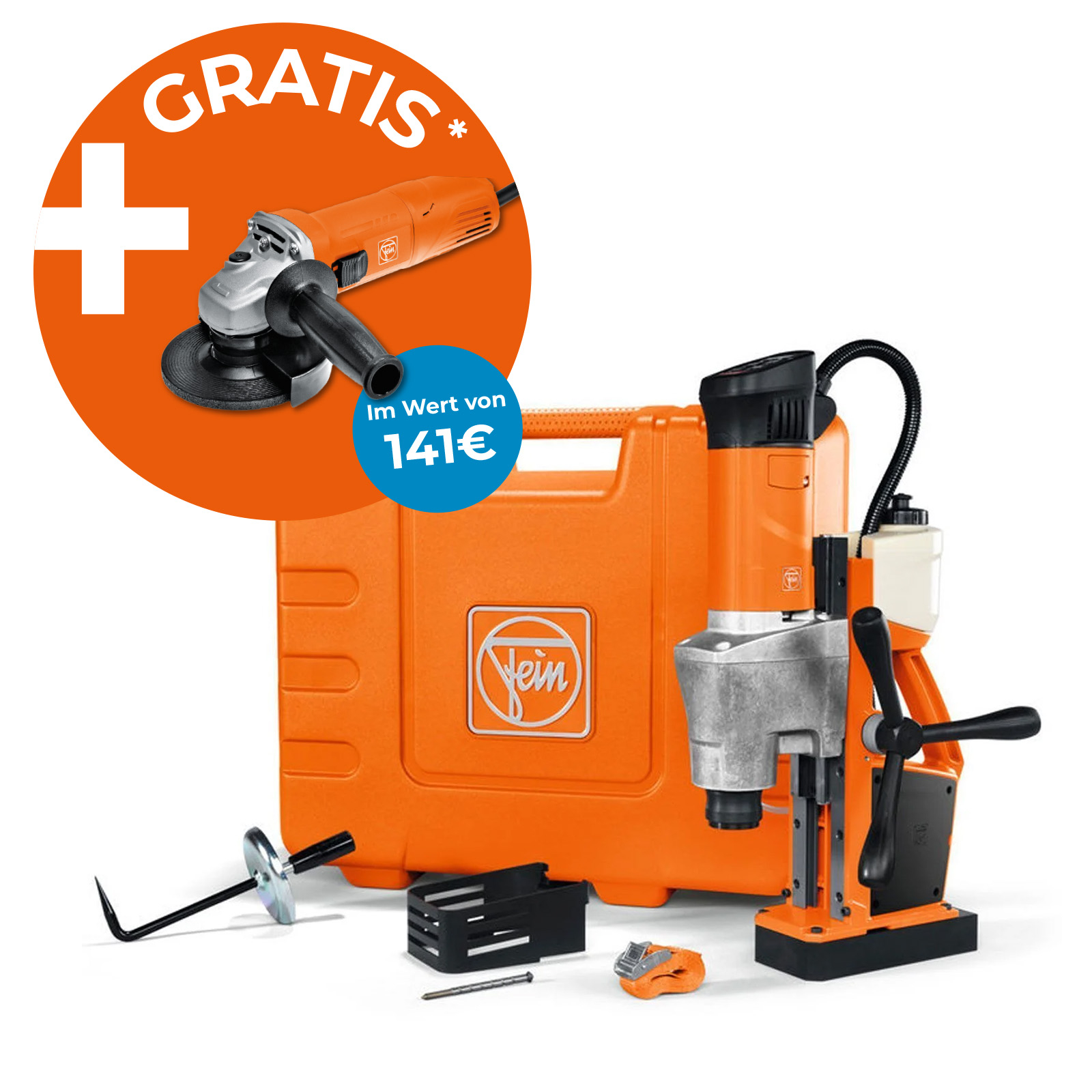 Fein Magnet-Kernbohrmaschine KBM 50 U 1.200 W - 72704061000