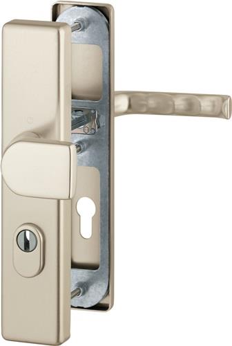 HOPPE Schutzgarnitur London 78G/2222ZA/2410/113 Alu.F2 72mm 41-46mm - 3701911