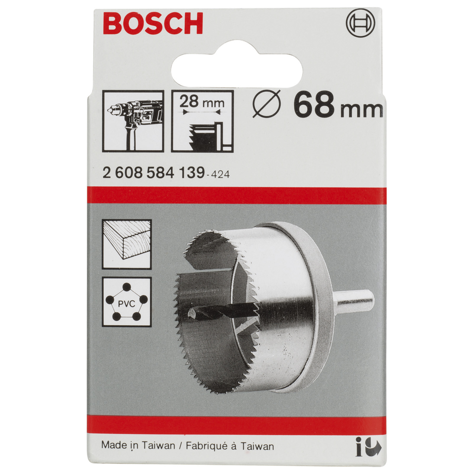 Bosch Sägekranz-Set, 1tlg., 68 mm -2608584139