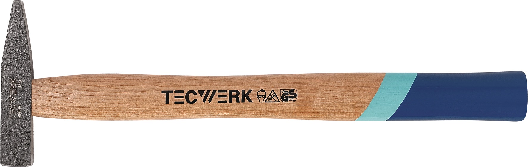 Schlosserhammer 100g Stiel-L.260mm Hickory TECWERK