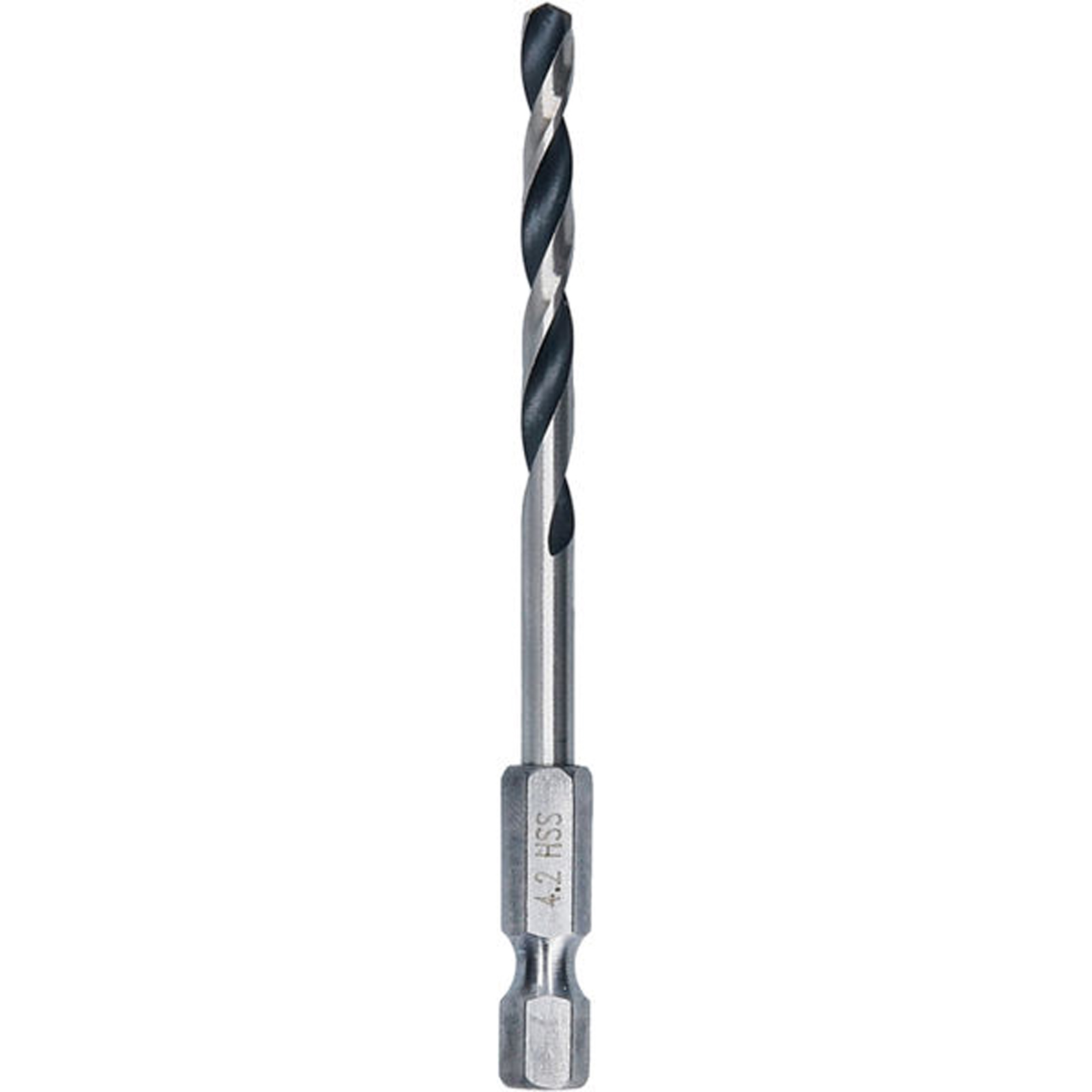 Bosch Metal HSS Spiralbohrer 4,2 x 43 x 83 mm HEX 1/4 Schaft - 2608577870