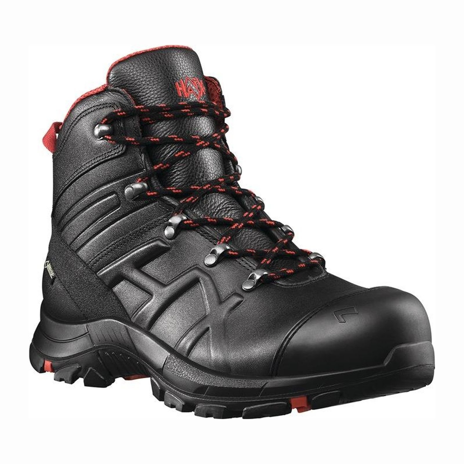 Haix Sicherheitsstiefel BE Safety 54 Mid schwarz / rot