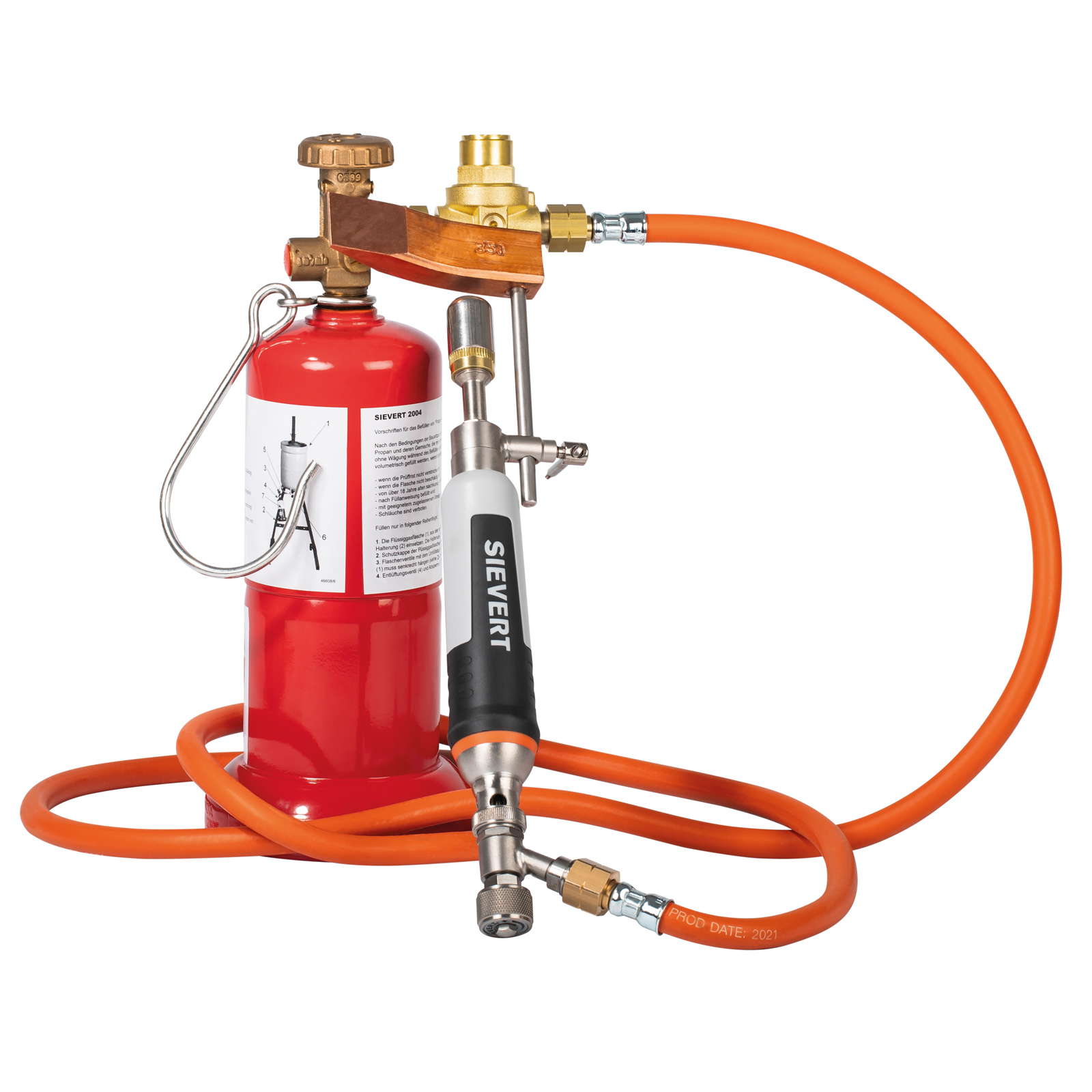 SIEVERT PRO 95 Titanium Weichötanlage, Kupferstück hammerform,  3/8" LH - 756070